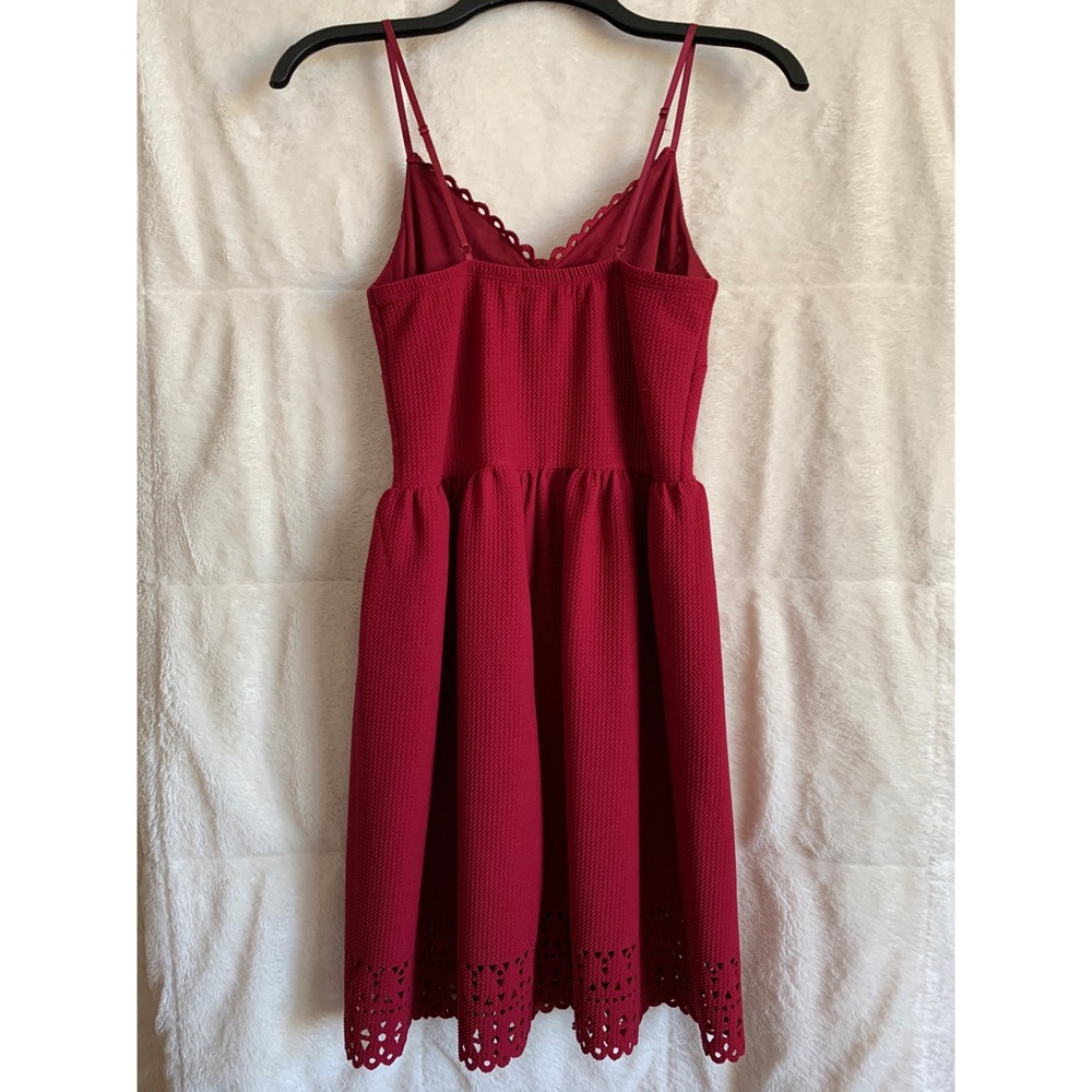 Red Strappy Dress - Picture 4 of 7